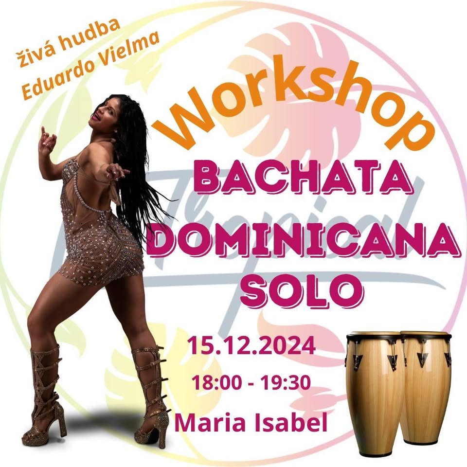 Workshop Bachata dominicana s živou hudbou
