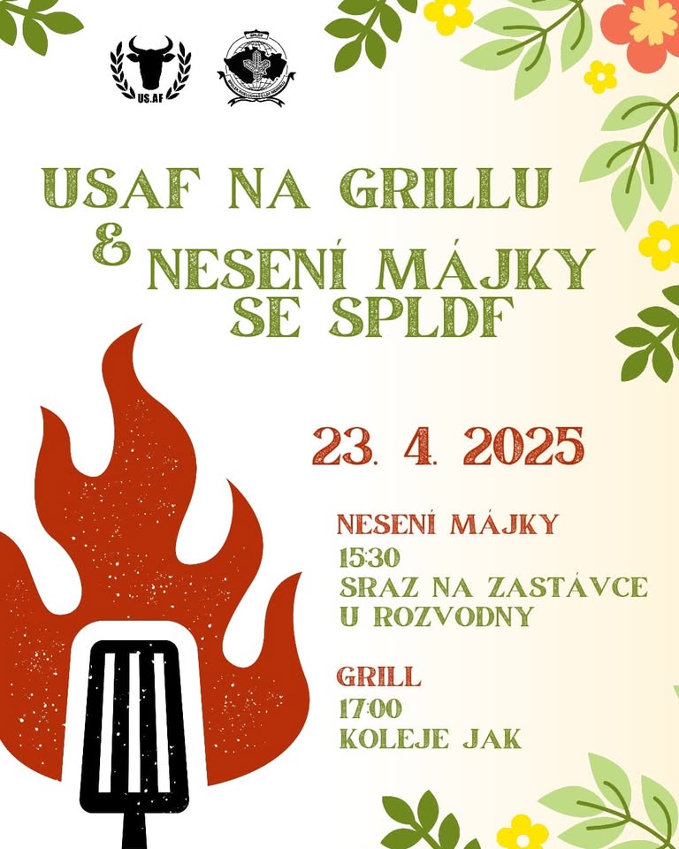 USAF na grillu & nesení májky se SPLDF