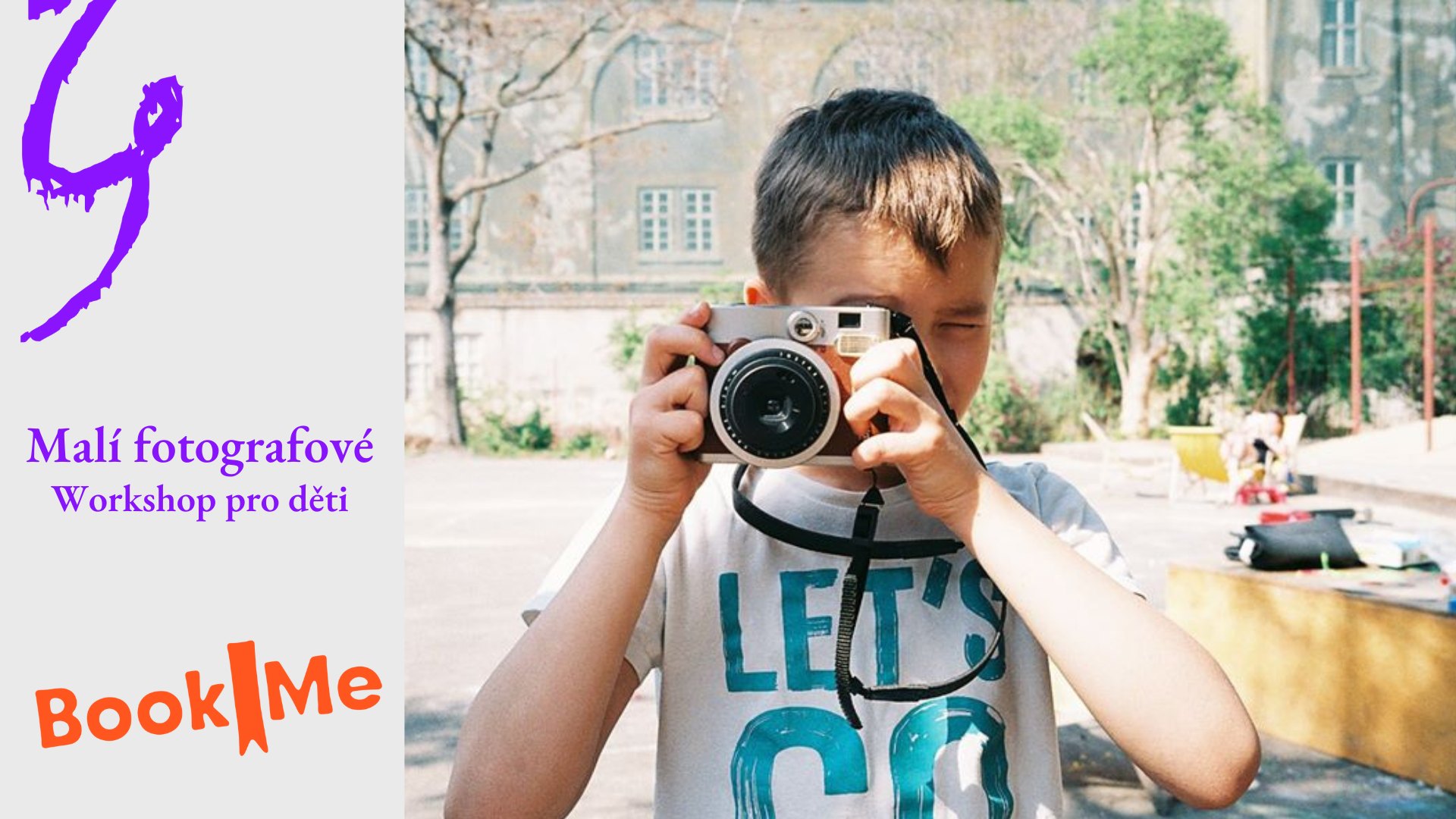 Malí fotografové – workshop analogové fotografie pro děti (s registrací)