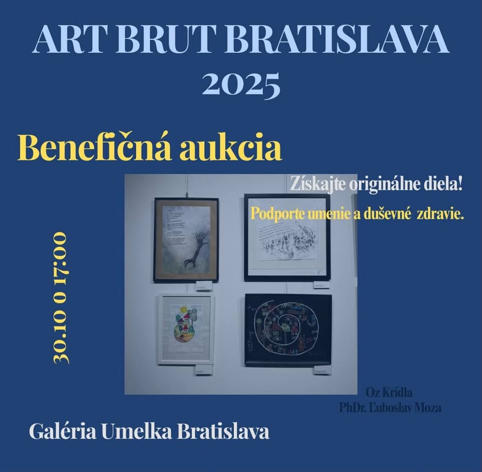 Benefičná aukcia ART BRUT Bratislava 2025