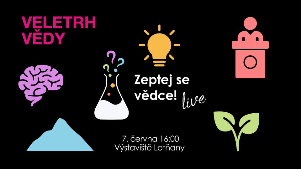 Zeptej se vědce! live na Veletrhu vědy 2025