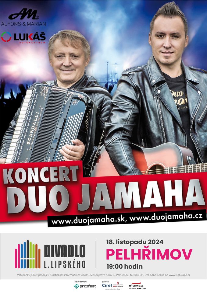 Koncert DUO JAMAHA Pelhřimov