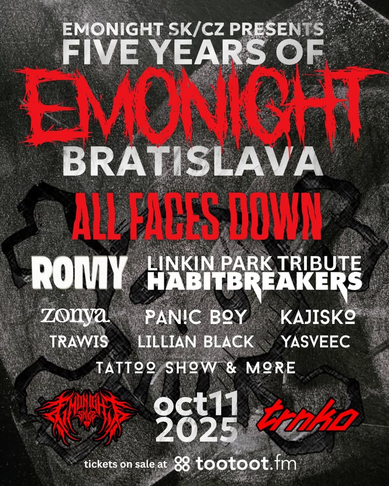 5 YEARS OF EMONIGHT - BRATISLAVA 11.10.2025 - TRNKO