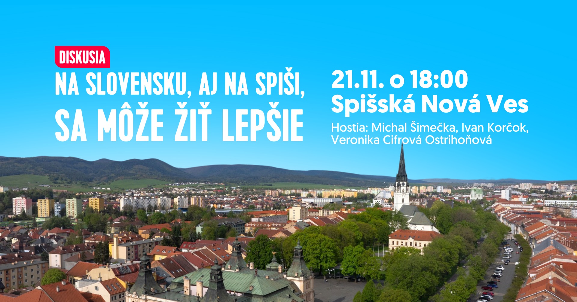 Na Slovensku, aj na Spiši, sa môže žiť lepšie! | Diskusia