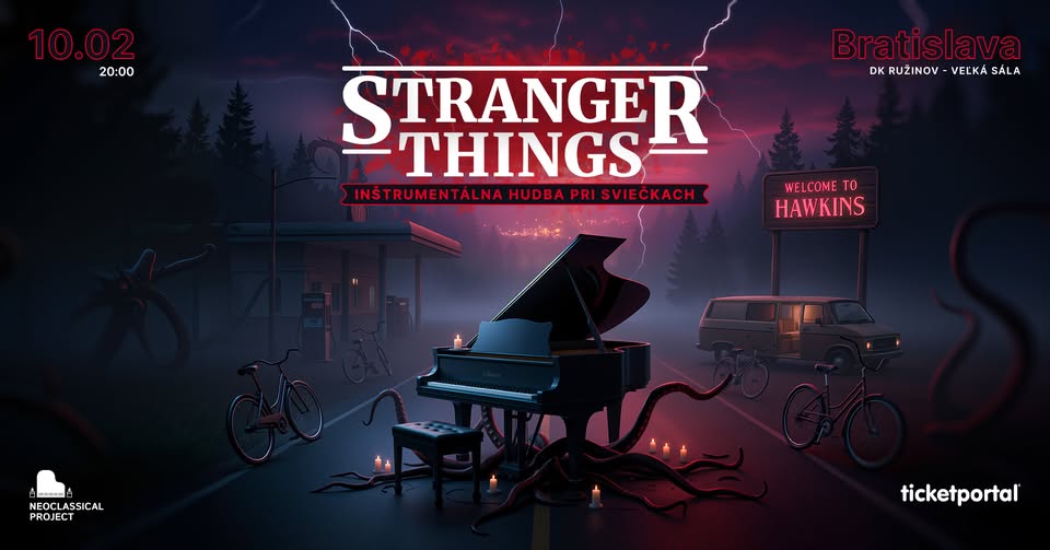 Stranger Things - Hudba pri sviečkach Bratislava 10.02