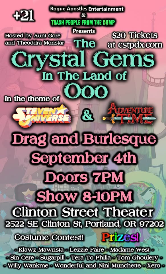 The Crystal Gems in the Land of Ooo