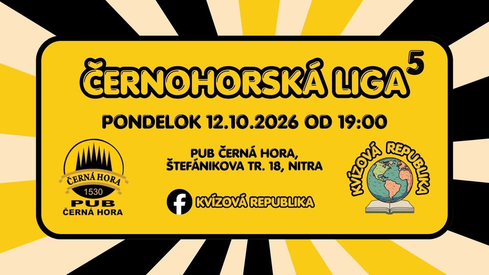 Černohorská liga 5 - 5. kvíz