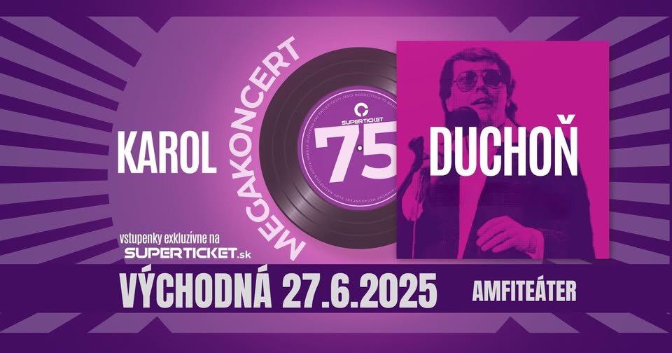 KAROL DUCHOŇ - VÝCHODNÁ Koncertné turné