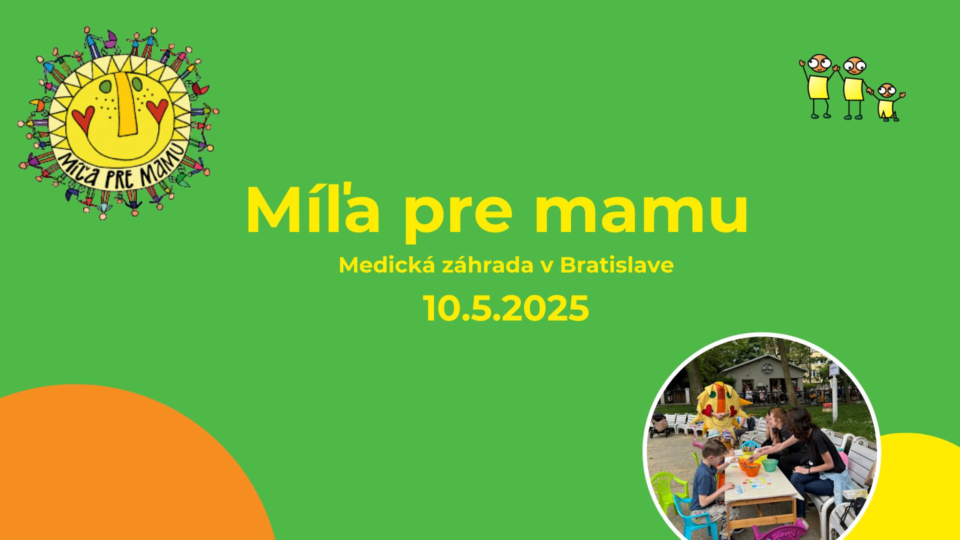 Míľa pre mamu - hľadáme dobrovoľníkov