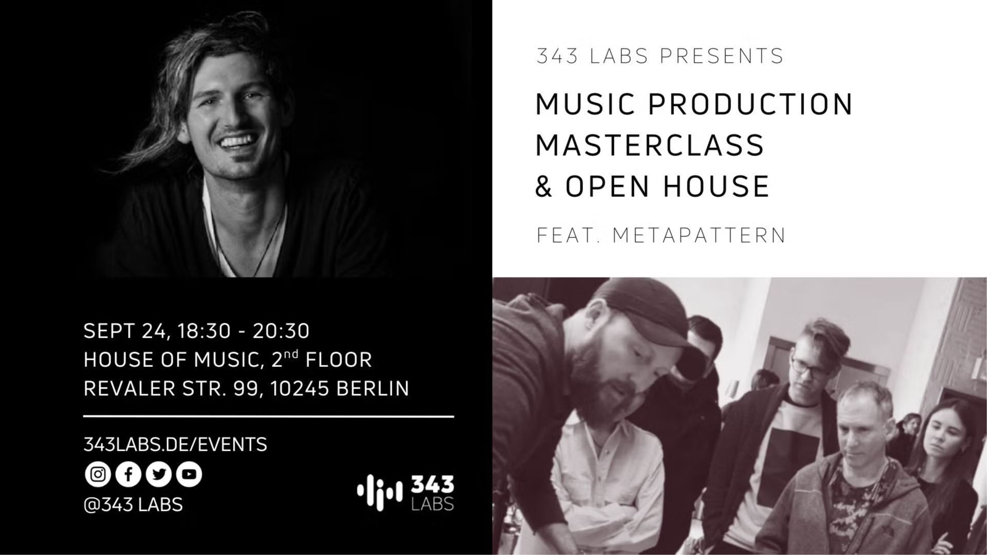 Berlin Open House & Masterclass ft. Metapattern