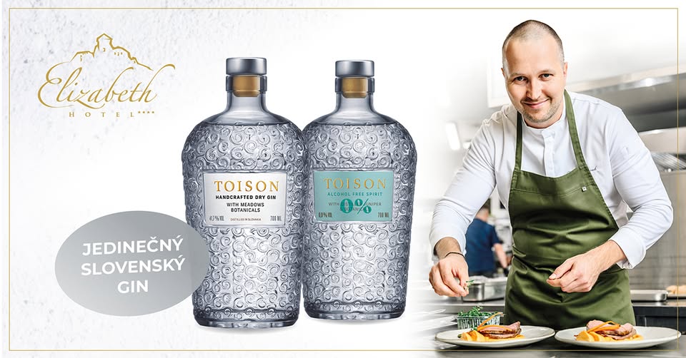 Chef's table s degustáciou ginov Toison