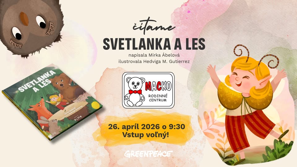 Čítame pre deti: Svetlanka a les v RC Macko