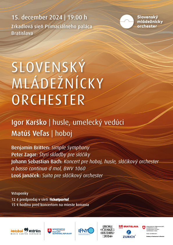 Adventný koncert Slovenského mládežníckeho orchestra - Bratislava