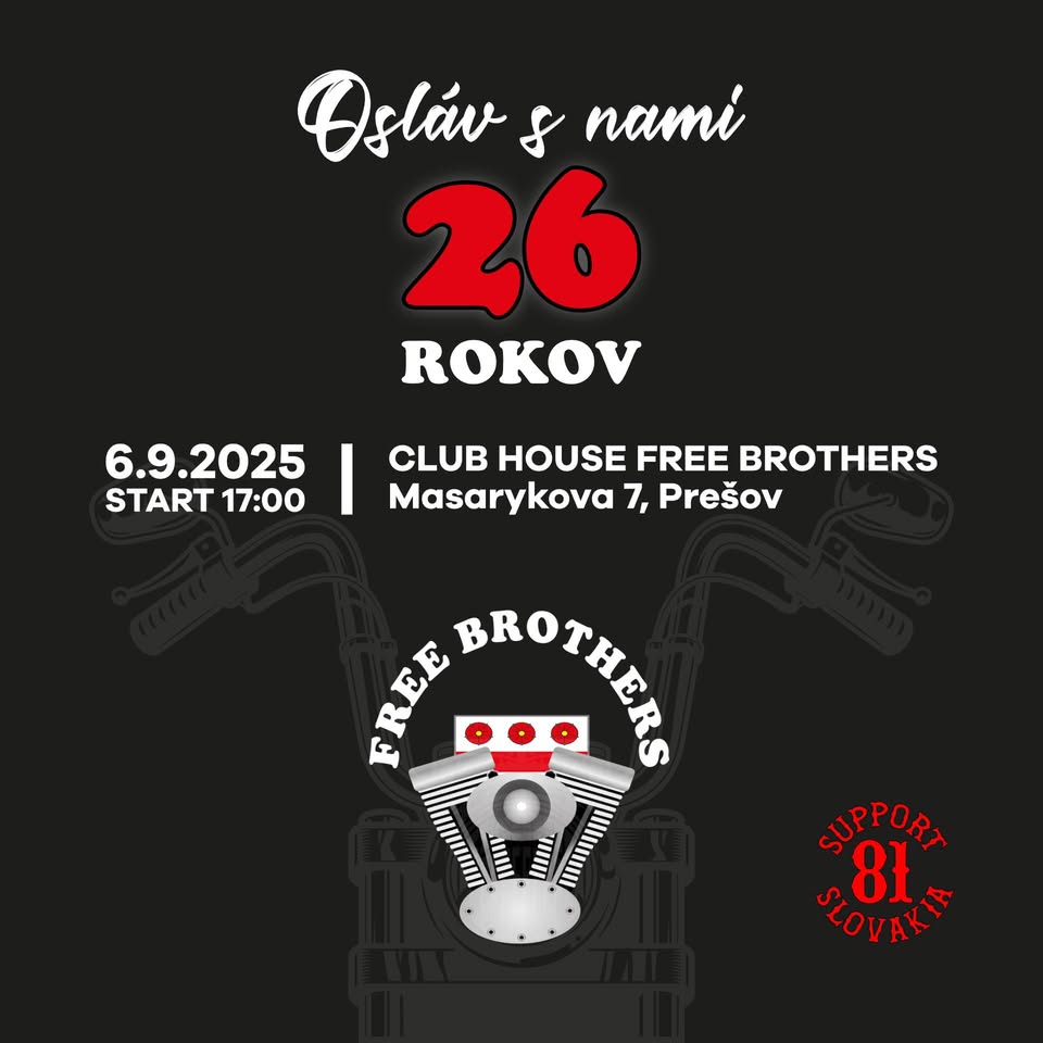 26.narodeniny Free Brothers