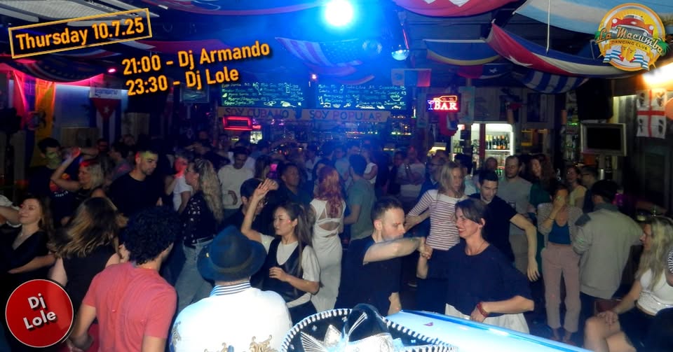 Thursday´s salsa & bachata AFTER party - Fiesta Latina | DJ Lole | Free entry