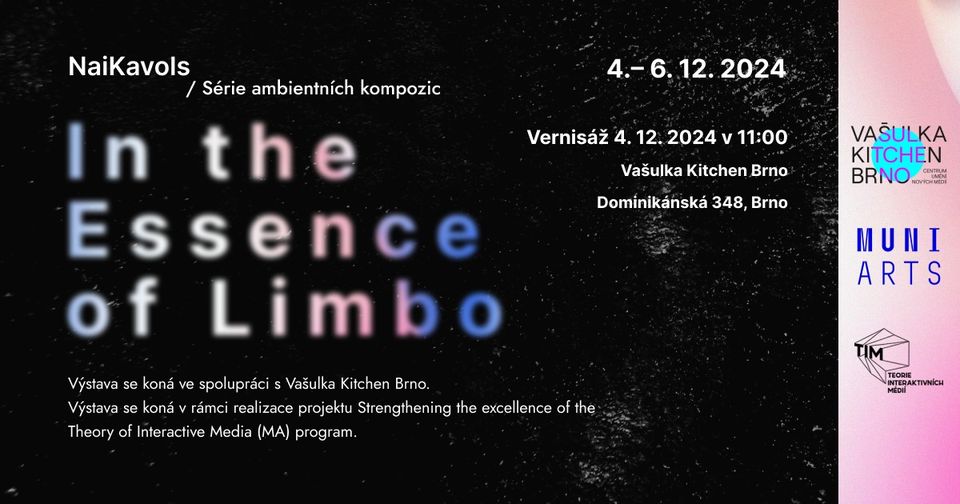 Vernisáž výstavy študentov TIM_ In the Essence of Limbo