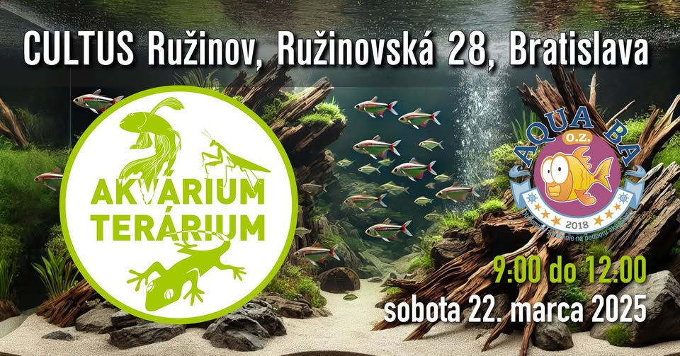 Predajná výstava Akvárium Terárium