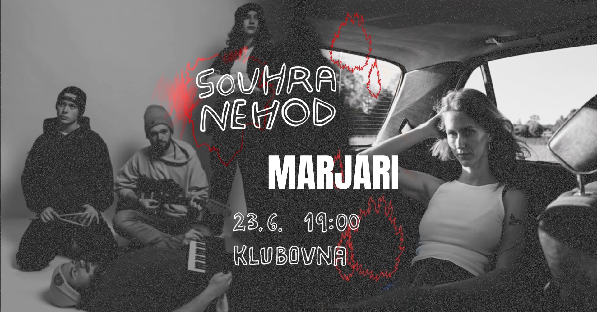 Souhra nehod & Marjari v Klubovně