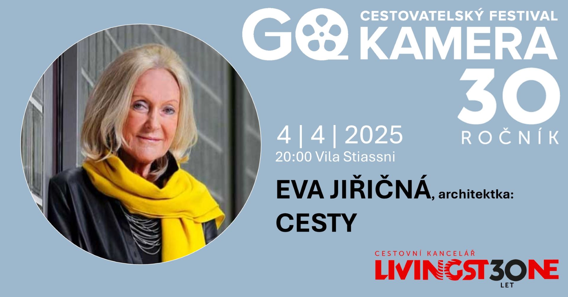 GO kamera 2025 | Eva Jiřičná, architektka: Cesty