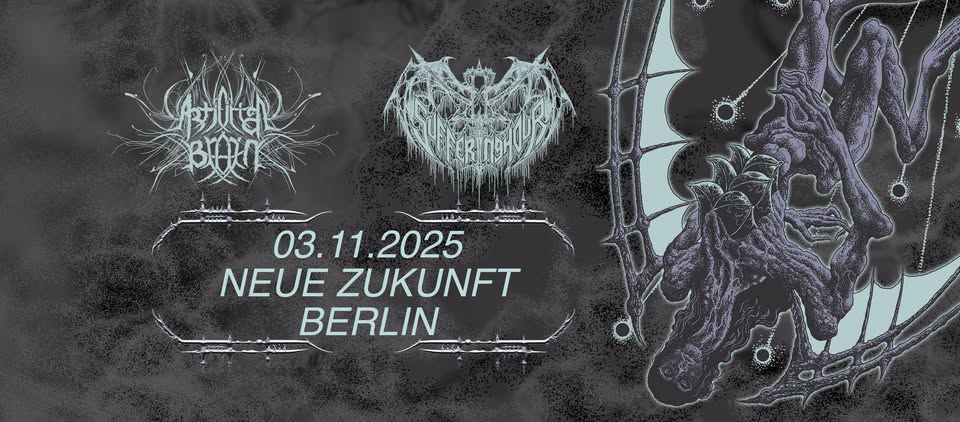 SaZ & USU pres.: Artificial Brain + Suffering Hour | Neue Zukunft - 03.11.2025