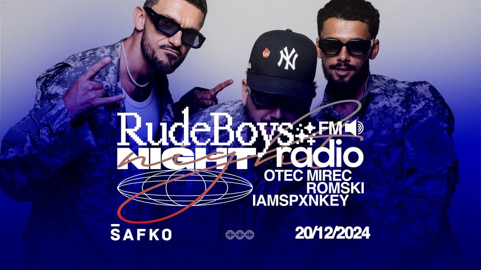 RUDEBOYS RADIO NIGHT | PIATOK 20.12. | ŠAFKO KLUB