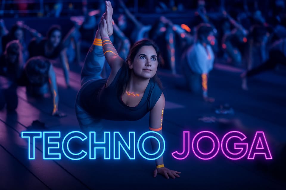 Techno joga v Bratislave