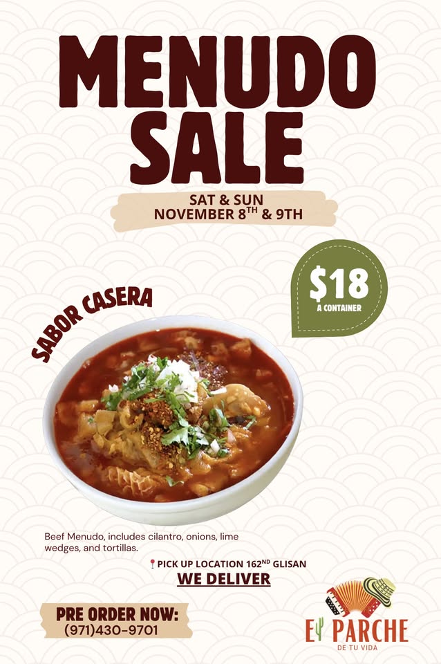 Venta de Menudo