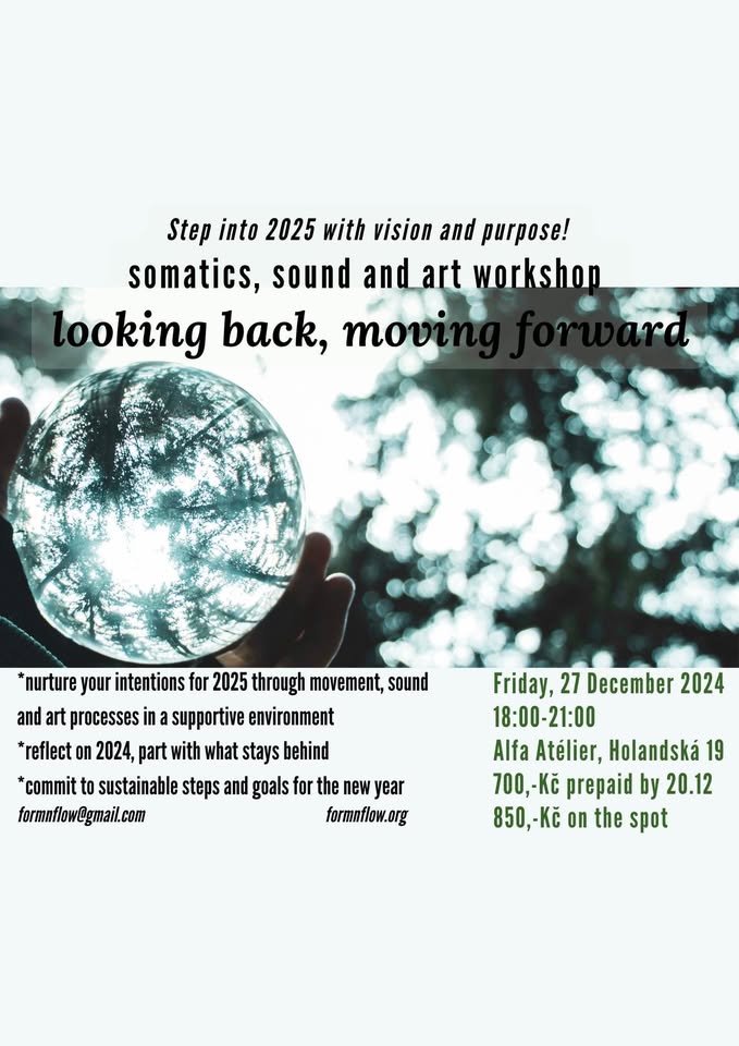 Workshop: Looking Back, Moving Forward - Visioning 2025 through somatics, sound and art!