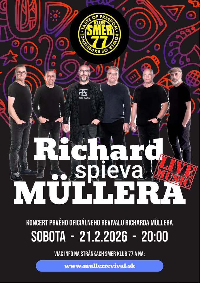 Richard spieva MÜLLERA v SMER klub 77 | ŽILINA