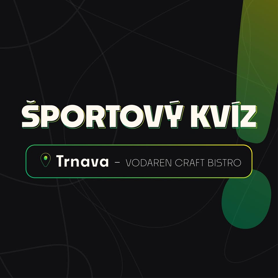2. Športový kvíz vo VODAREN craft bistro