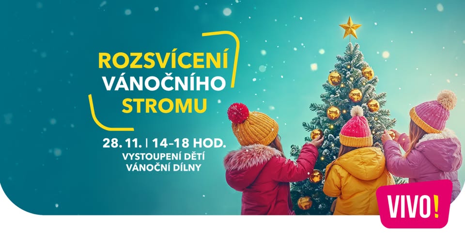 Rozsvícení vánočního stromu 🎄