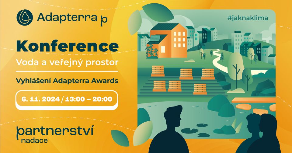 Konference: Voda a veřejný prostor + vyhlášení Adapterra Awards 2024