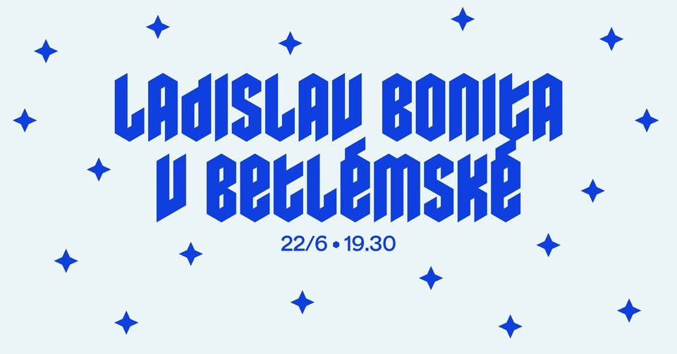 Ladislav Bonita v Klubu Betlémská