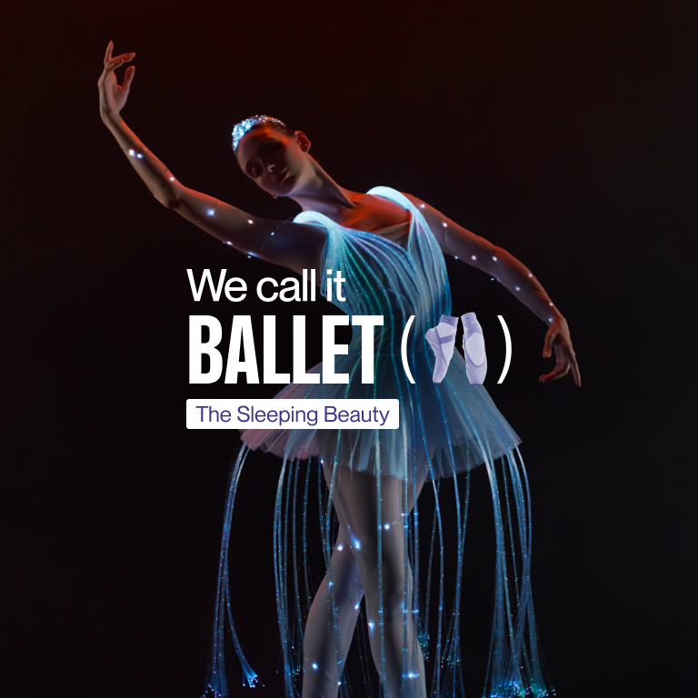 We call it Ballet: Doornroosje, een dans- en lichtshow! | Amsterdam