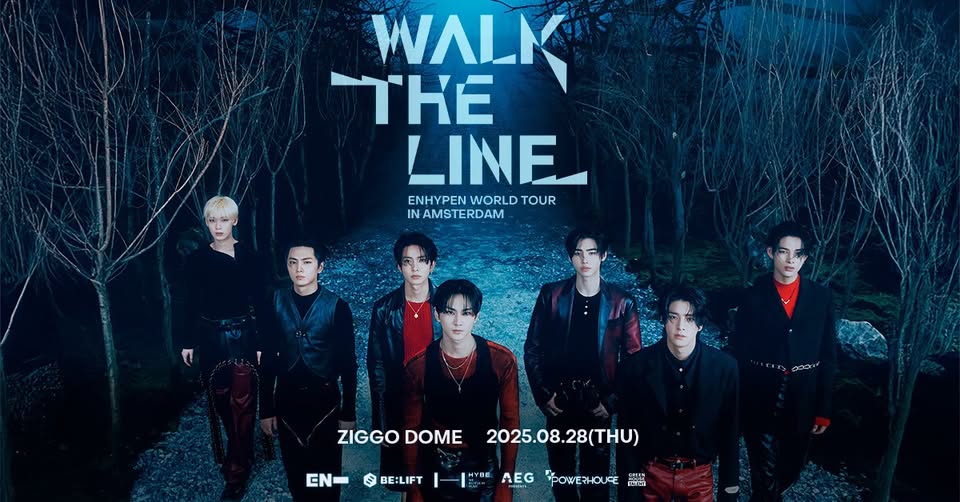 ENHYPEN WORLD TOUR ‘WALK THE LINE’ IN AMSTERDAM (Ziggo Dome)