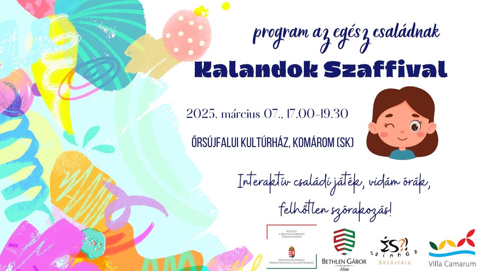 Kalandok Szaffival / program az egész családnak