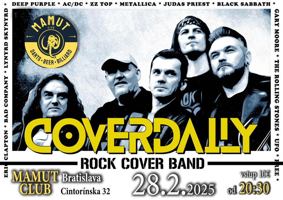COVERDAILY v Mamut Clube (Bratislava) 28.02.2025
