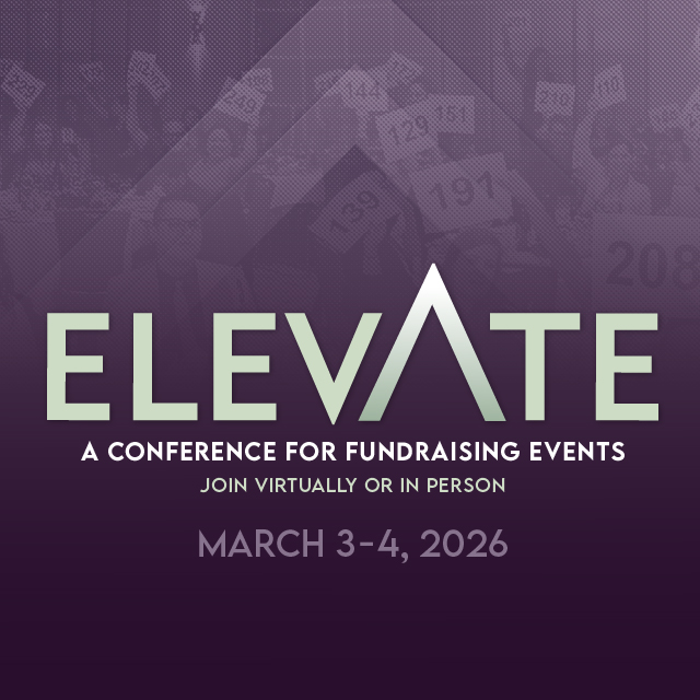 Elevate Conference: School for your fundraising event