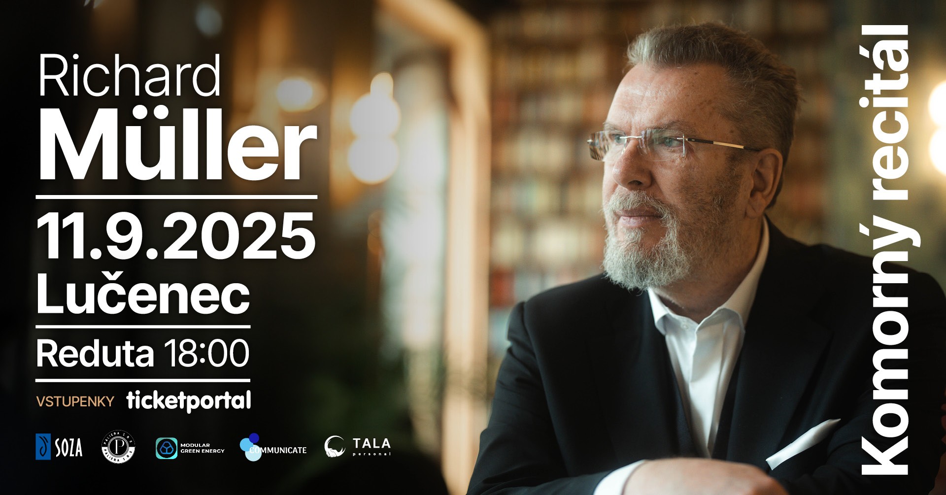 RICHARD MÜLLER: KOMORNÝ RECITÁL - LUČENEC