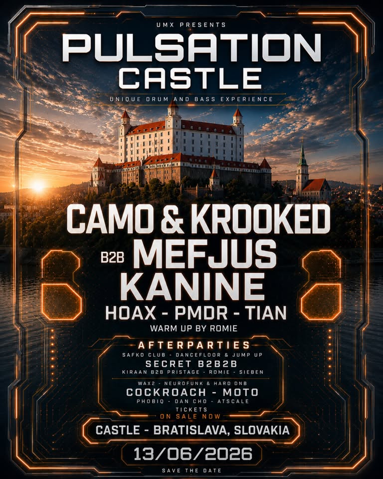 PULSATION CASTLE /w CAMO & KROOKED B2B MEFJUS, KANINE & MORE