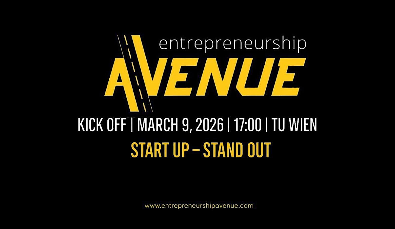 Entrepreneurship Avenue 2026 Kick Off