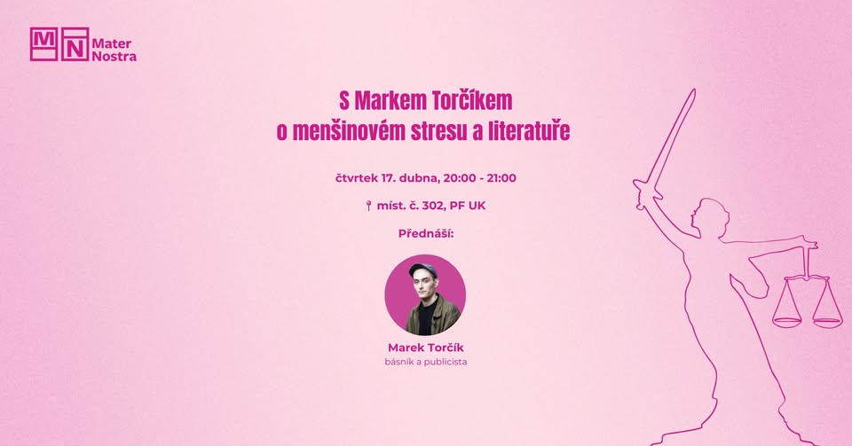 Marek Torčík o menšinovém stresu a literatuře