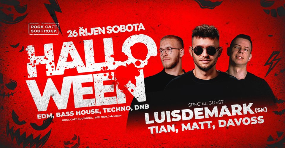 HALLOWEEN NIGHT | ROCK CAFÉ SOUTHOCK | 26.10 | Jablunkov
