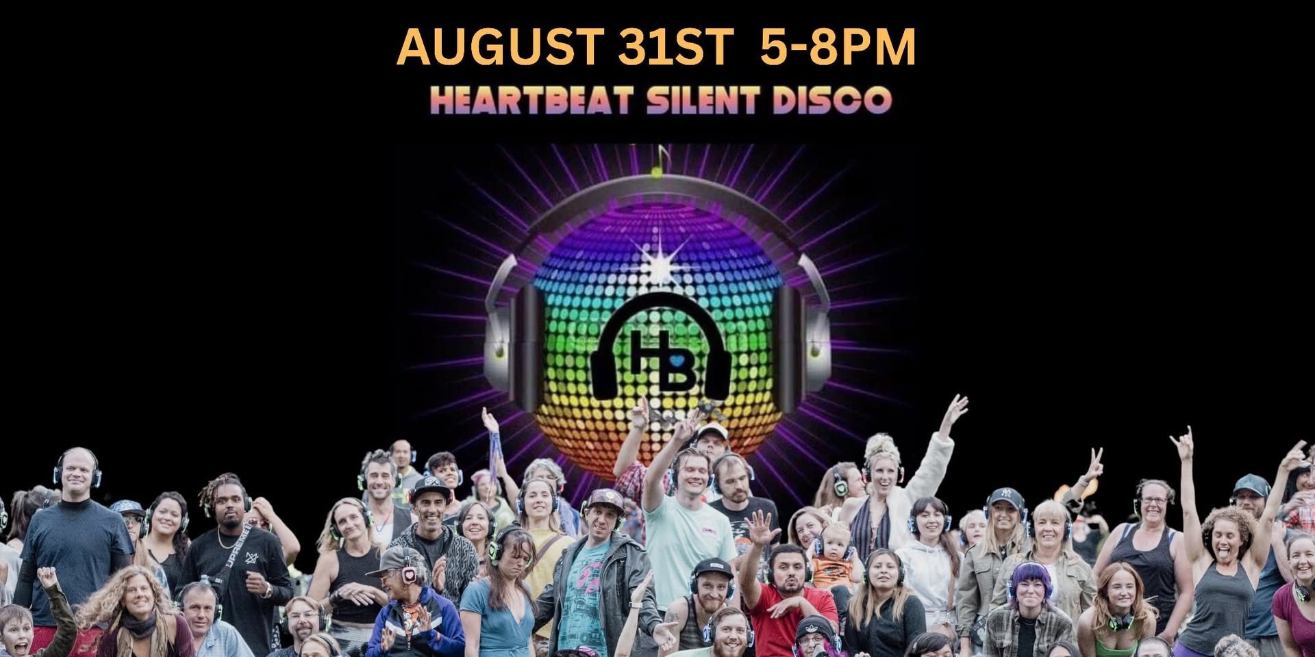 Heartbeat Silent Disco | Sundaze | Aug 31st | Laurelhurst Park | 5-8pm