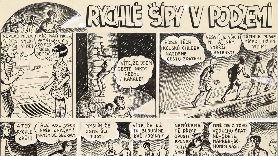 Komentovaná prohlídka třetí epizody výstavy Jsme Klub Rychlých šípů!