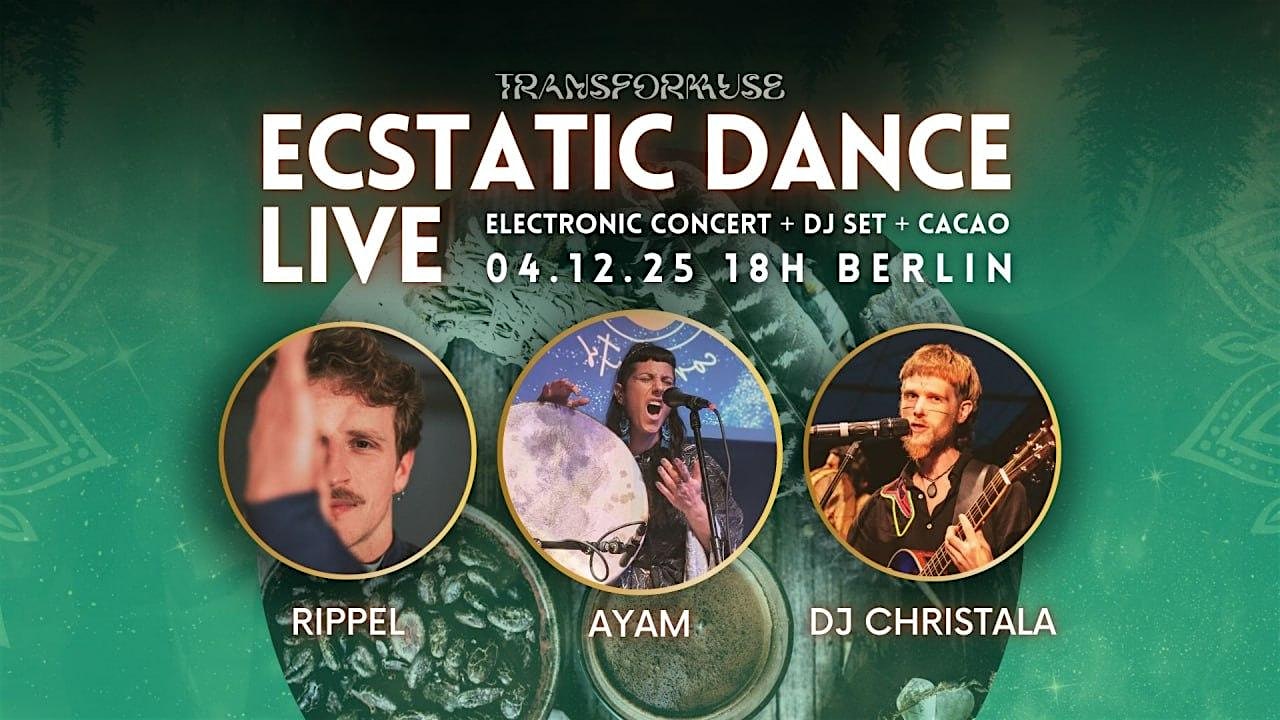 Ecstatic Dance & Cacao & Electronic Live Concert by TransForMuse & Rippel