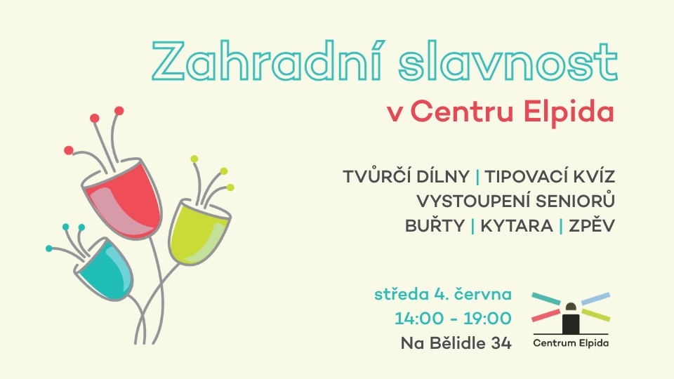 zahradní slavnost | workshopy, kvíz, buřty a zpěv