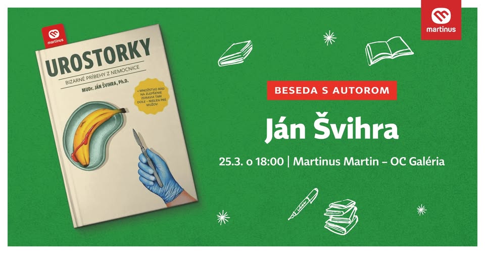 Knižná beseda s Jánom Švihrom