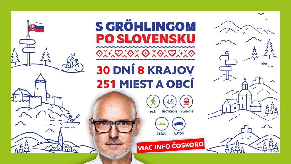 S GRÖHLINGOM PO SLOVENSKU