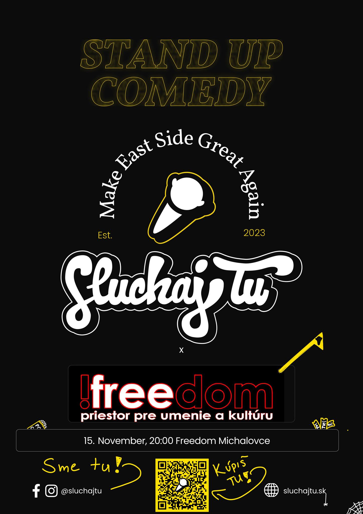 Stand Up Sluchaj Tu @ !freedom